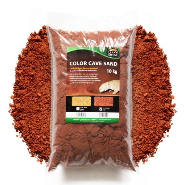 Terra Exotica Color Cave Sand rot 10kg